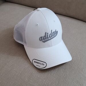 Adidas Hat White and Grey NWT